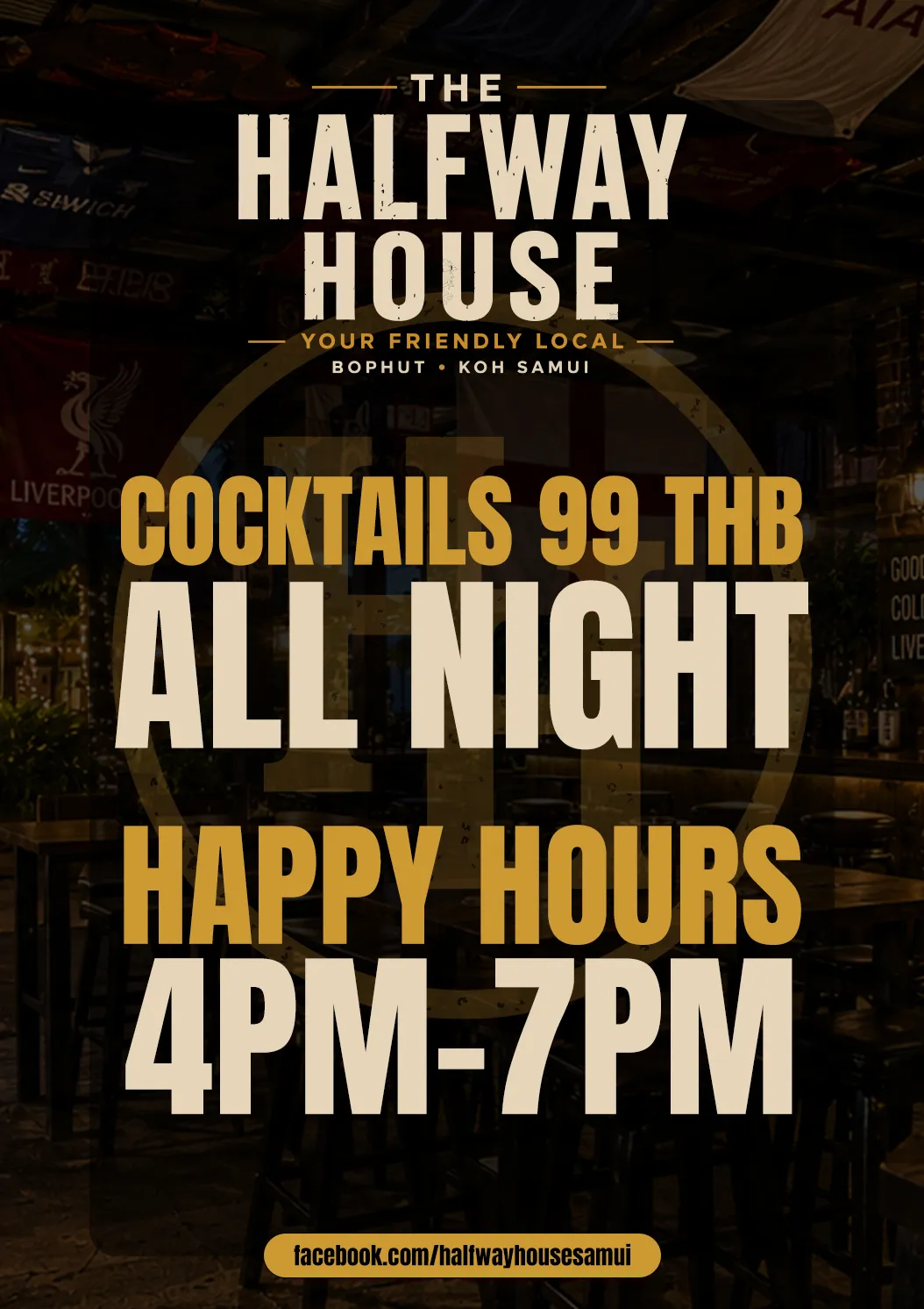 Happy Hours at The Halfway House